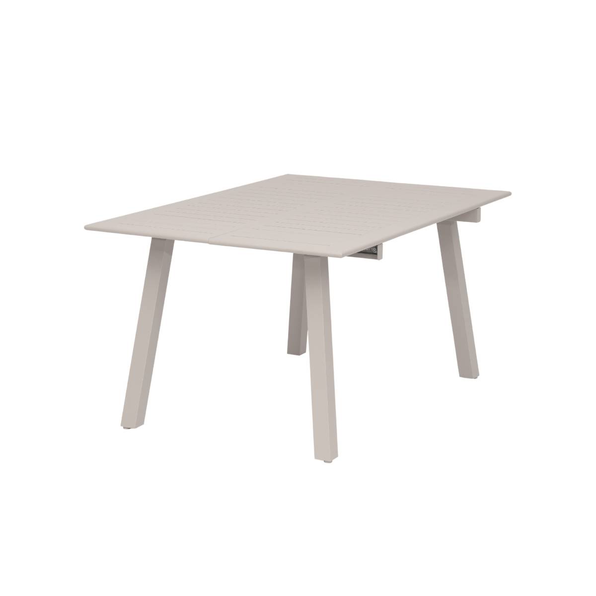 Table de jardin en aluminium carrée KAÏA, MADE IN MEUBLES