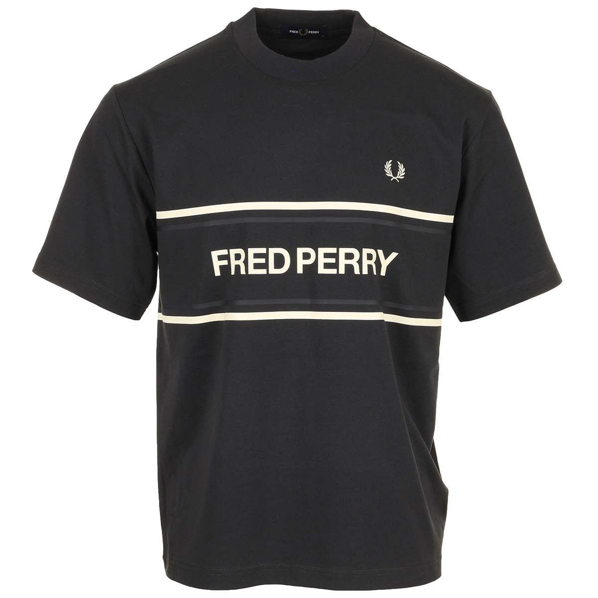 GRAPHIC T-SHIRT, FRED PERRY