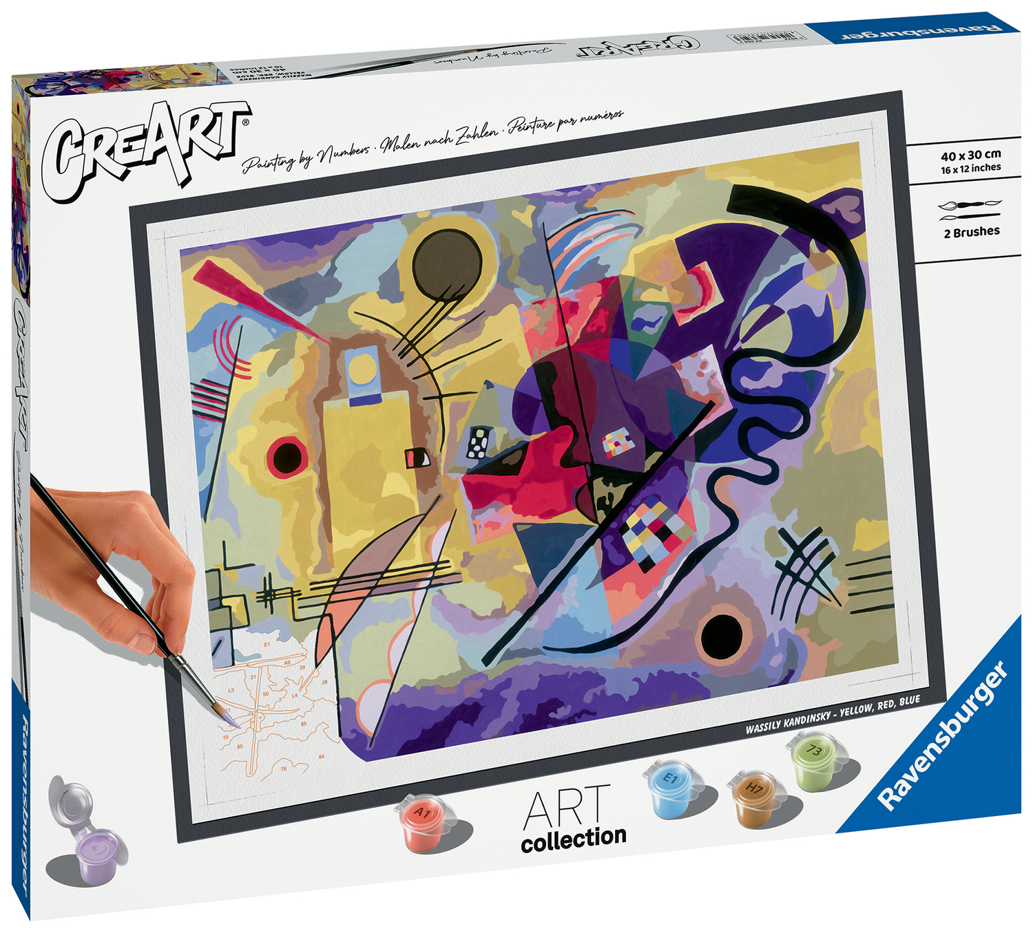 CreArt - 30x40 - Kandinsky, RAVENSBURGER