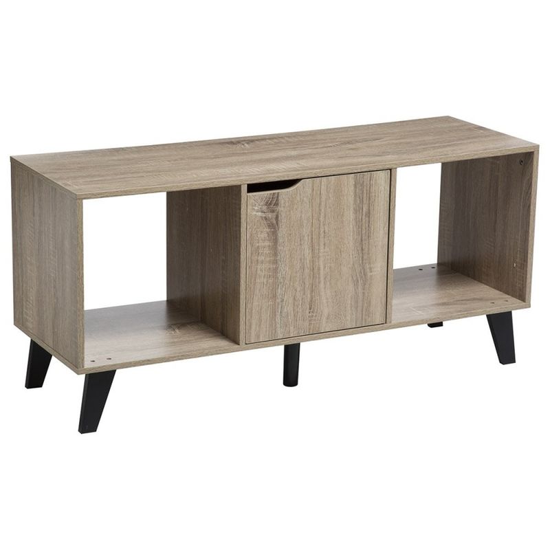 Meuble tv mix naturel ceda Couleur beige Atmosphera La Redoute