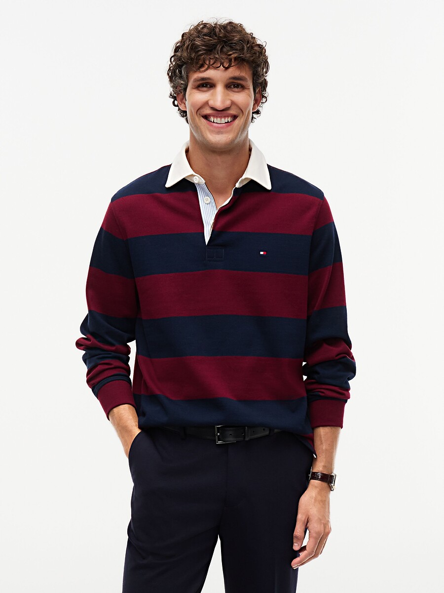 Sweat col polo, Elevated Essential, TOMMY HILFIGER