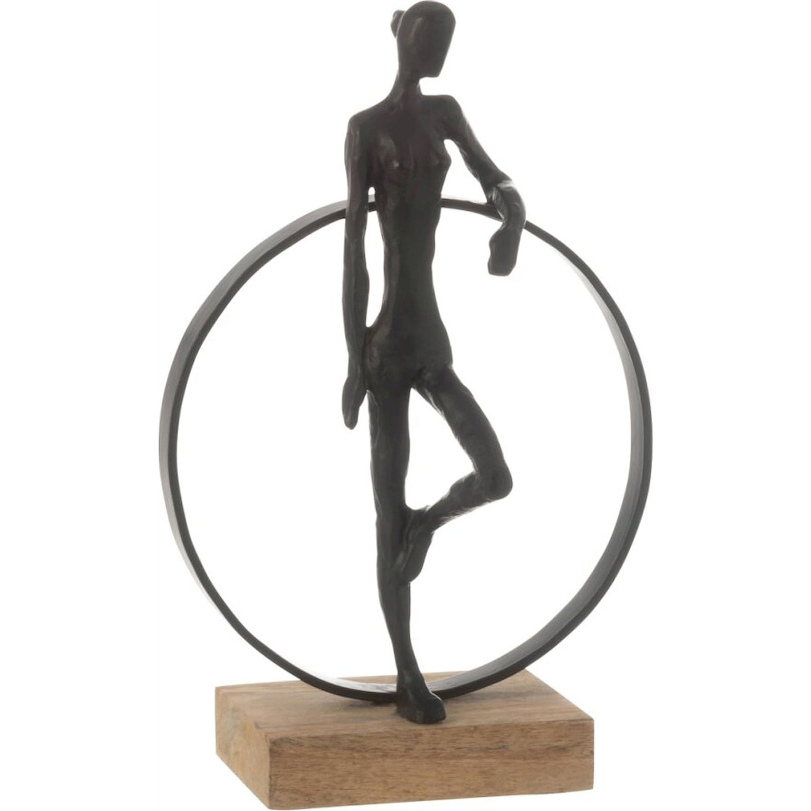 Figurine homme sur anneau en fer, RECOLLECTION
