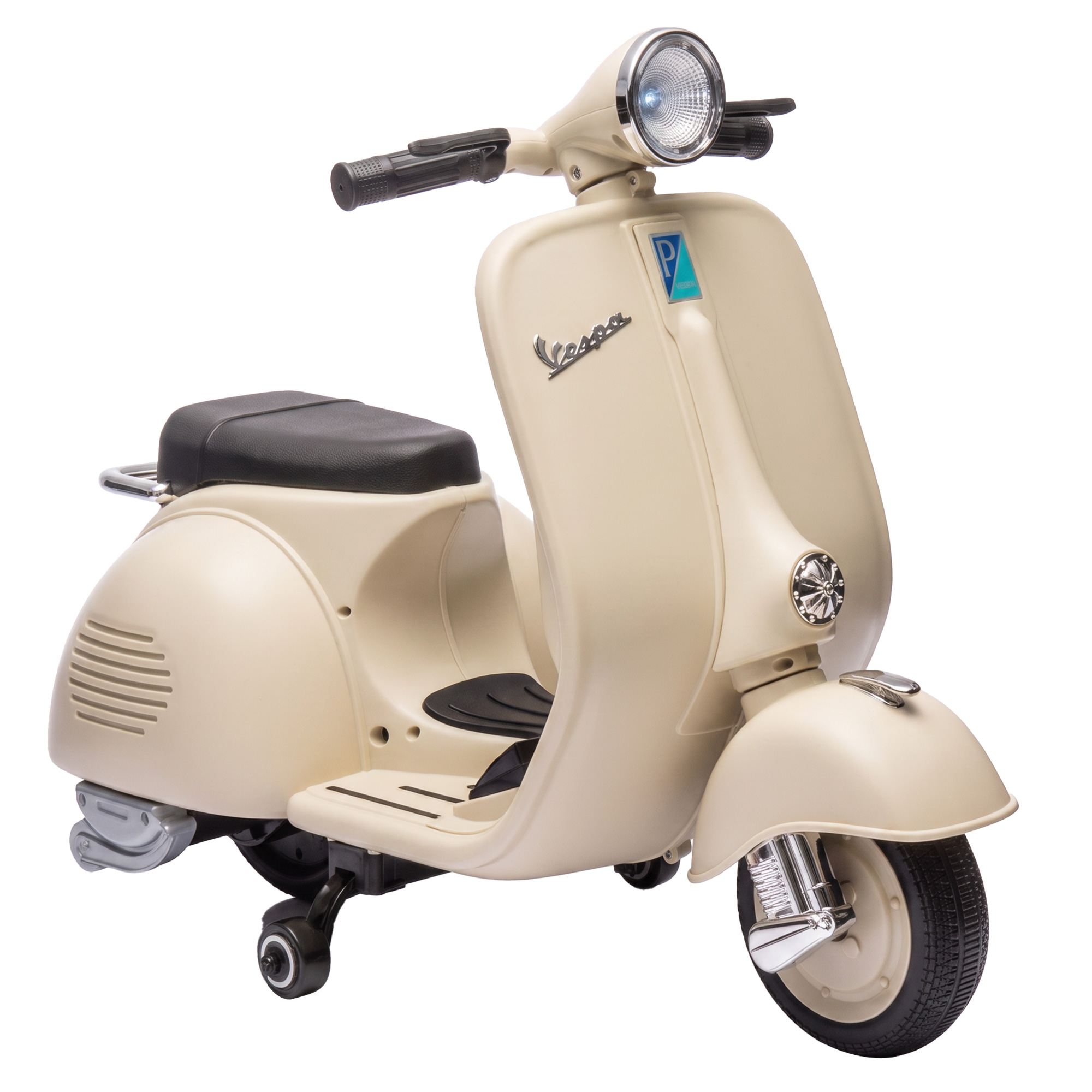 Moto électrique à conducteur assis PP Blanc, AIYAPLAY