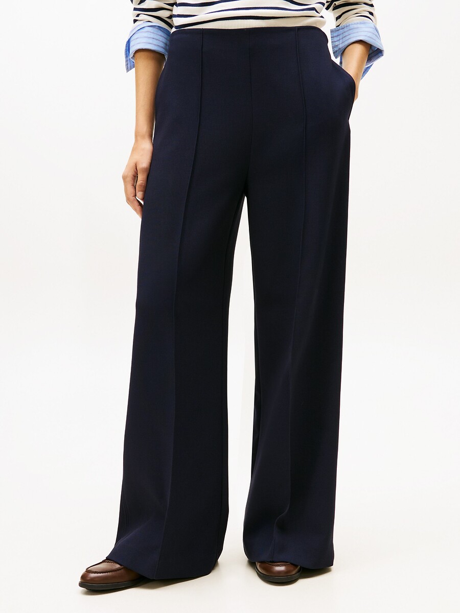 Pantalon jambe large , TOMMY HILFIGER