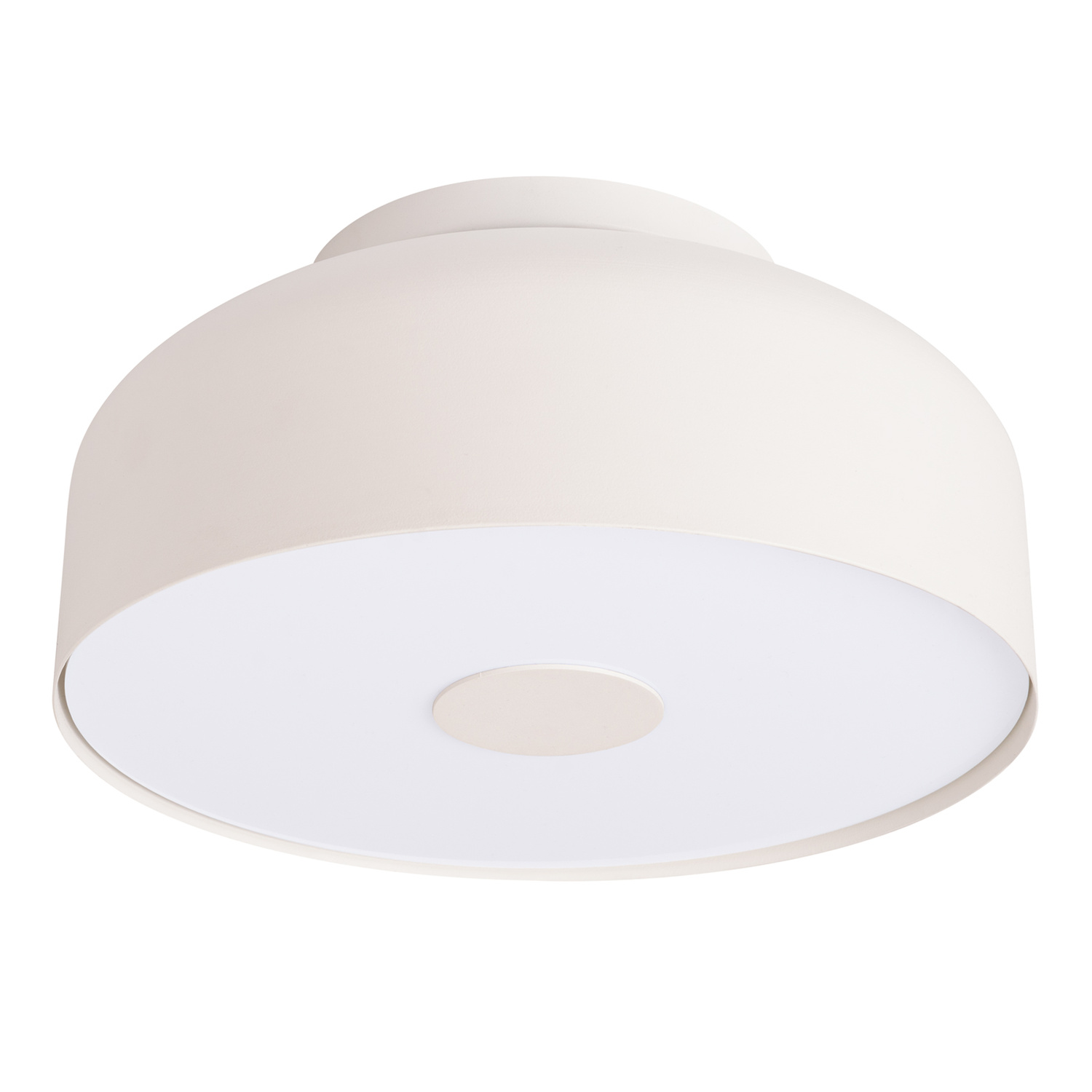 Plafonnier Acier Beige E27 4 Omiq, EDEN