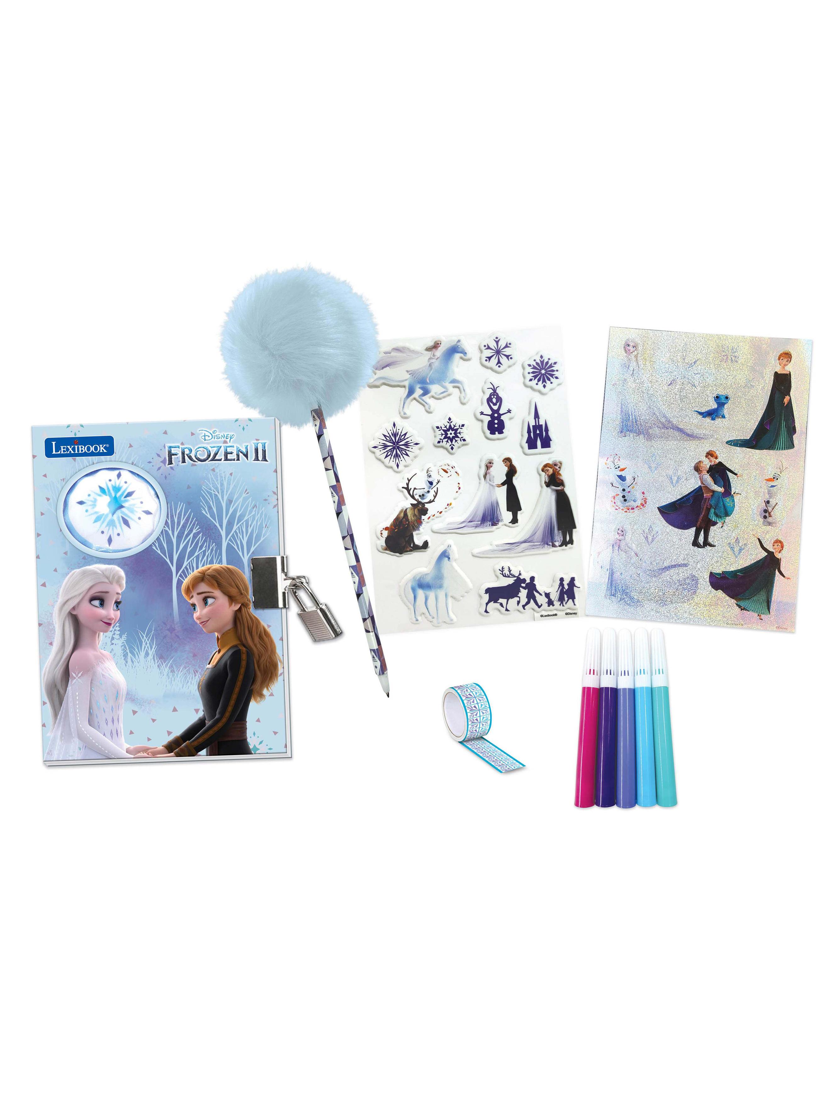 Journal Intime Electronique Reine des Neiges, LEXIBOOK