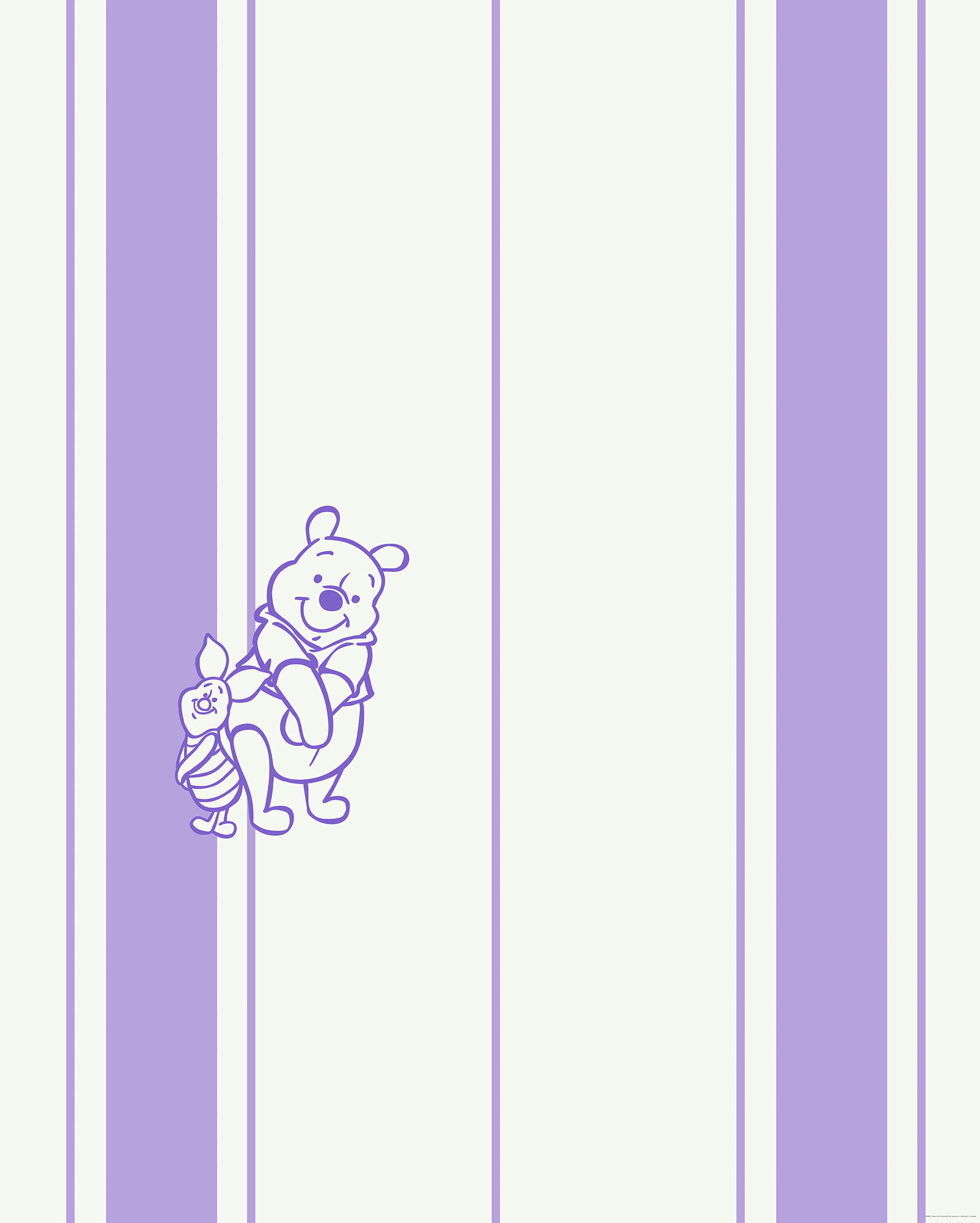 Papier peint Komar - Winnie the Pooh Gentle - 200 x 250 cm, HEXOA