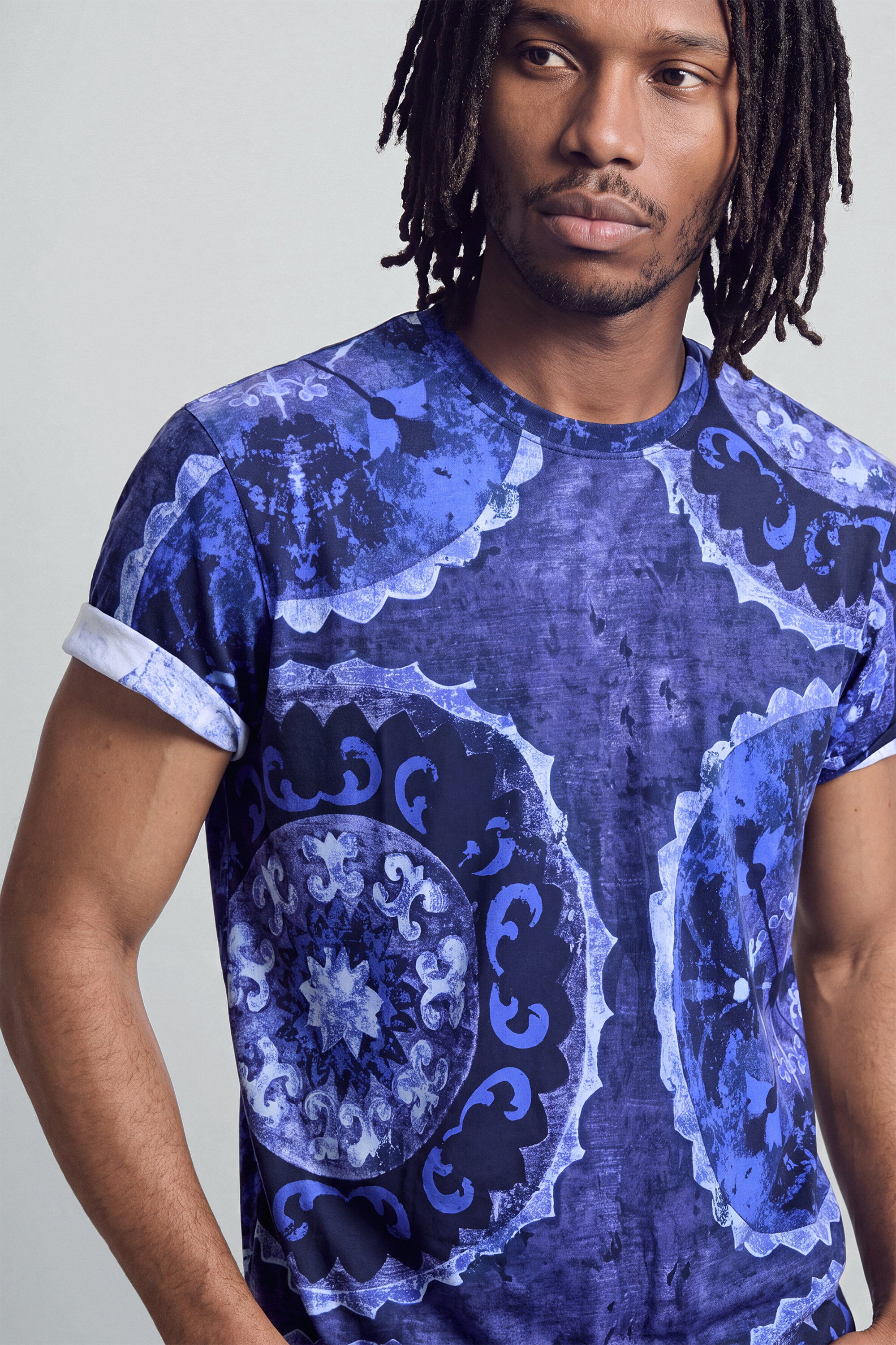 T-shirt à manches courtes imprimé, DESIGUAL