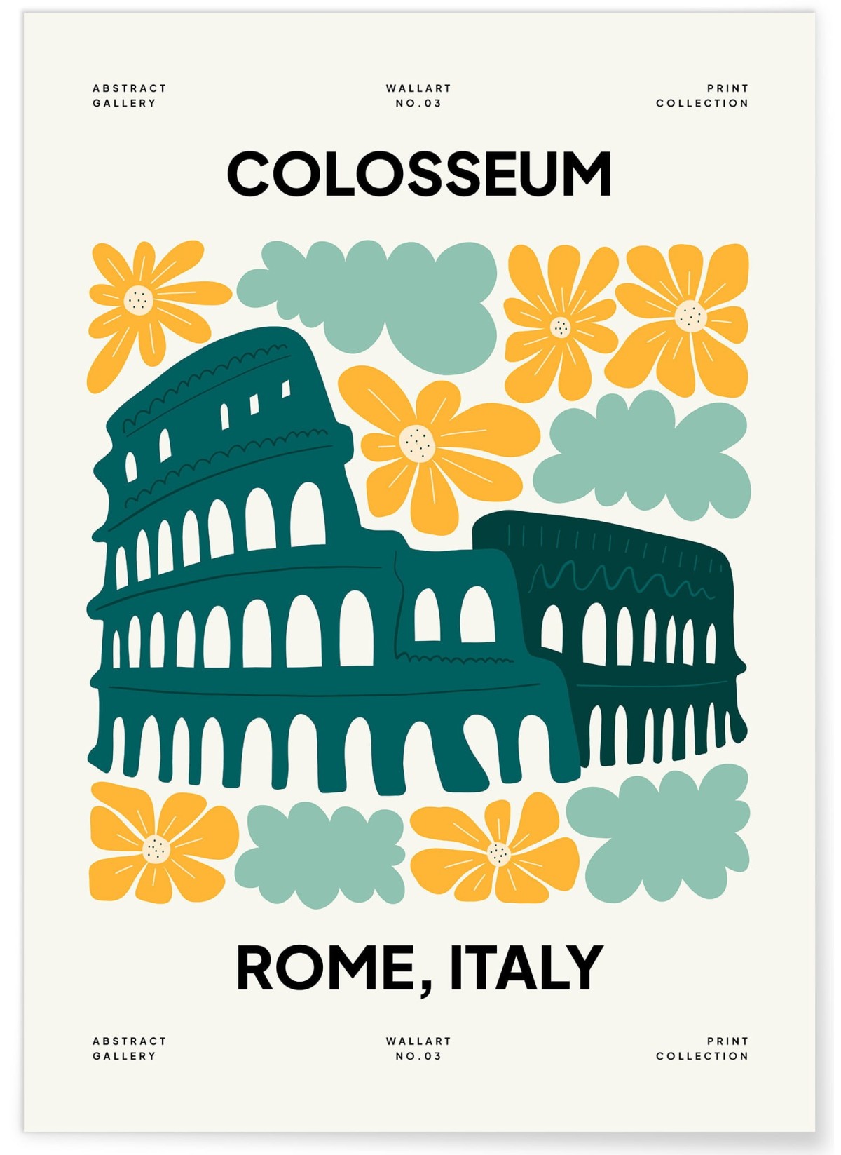 Affiche Rome Colisée, L'AFFICHERIE