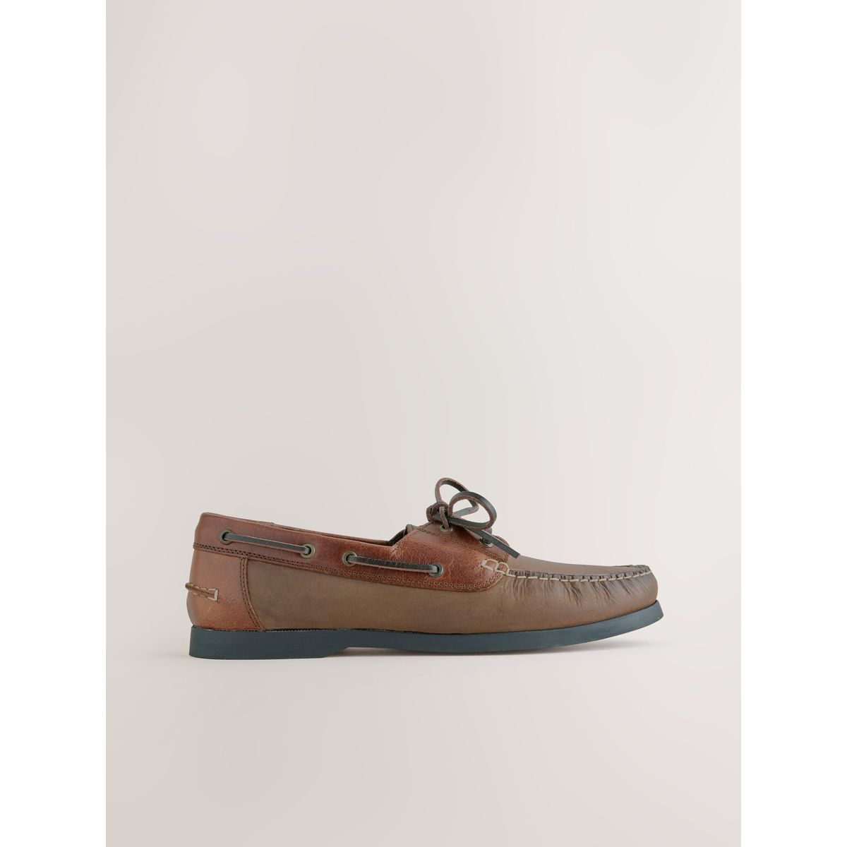 Chaussures de bateau en cuir, NEXT