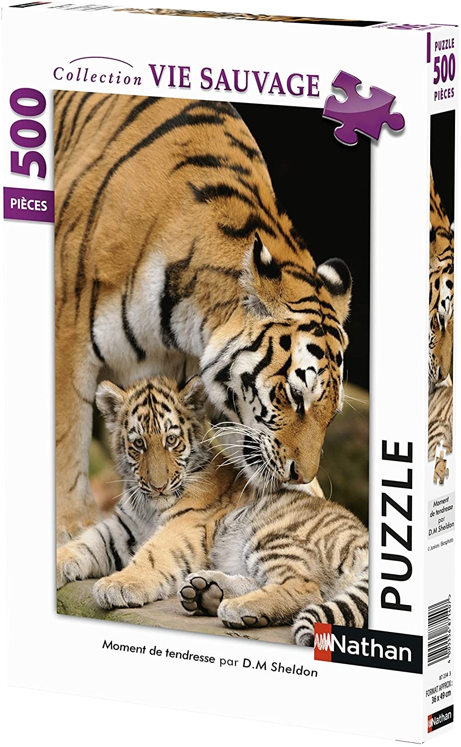 Nathan- Puzzle 500 Pièces Moment De Tendresse, NATHAN