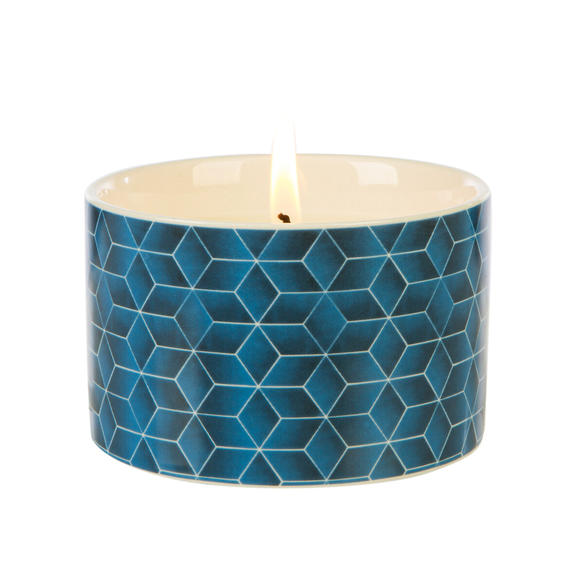 Fired Earth Medium Ceramic Assam and White Cedar Candle, WAX LYRICAL