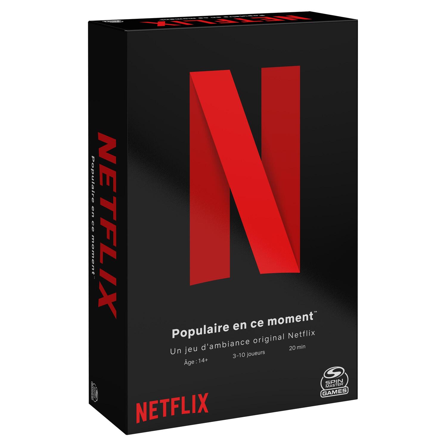 Jeu d ambiance et d apero netflix, SPINMASTER