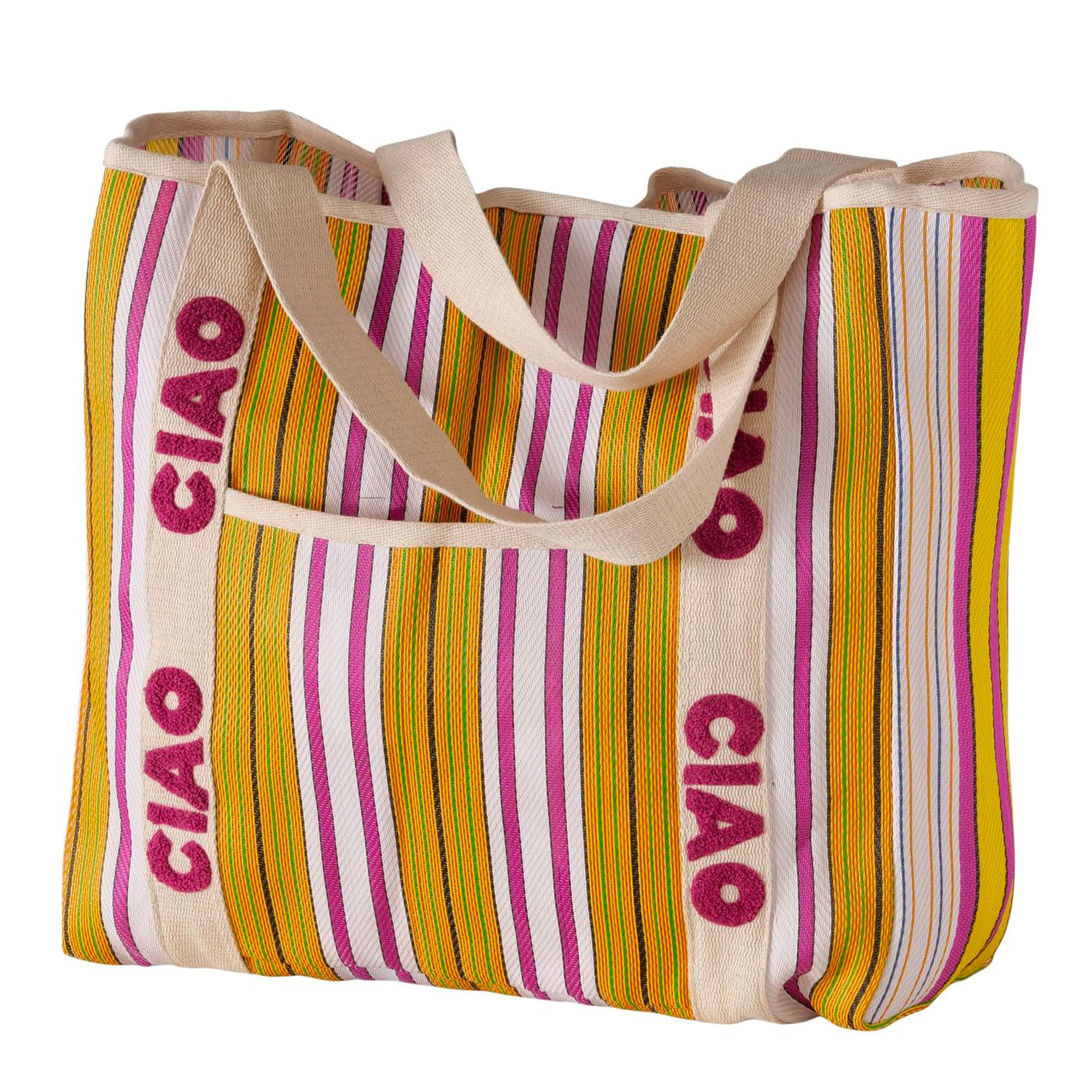 Sac de plage en tissu multicolore Ciao 39x37x14cm, WADIGA