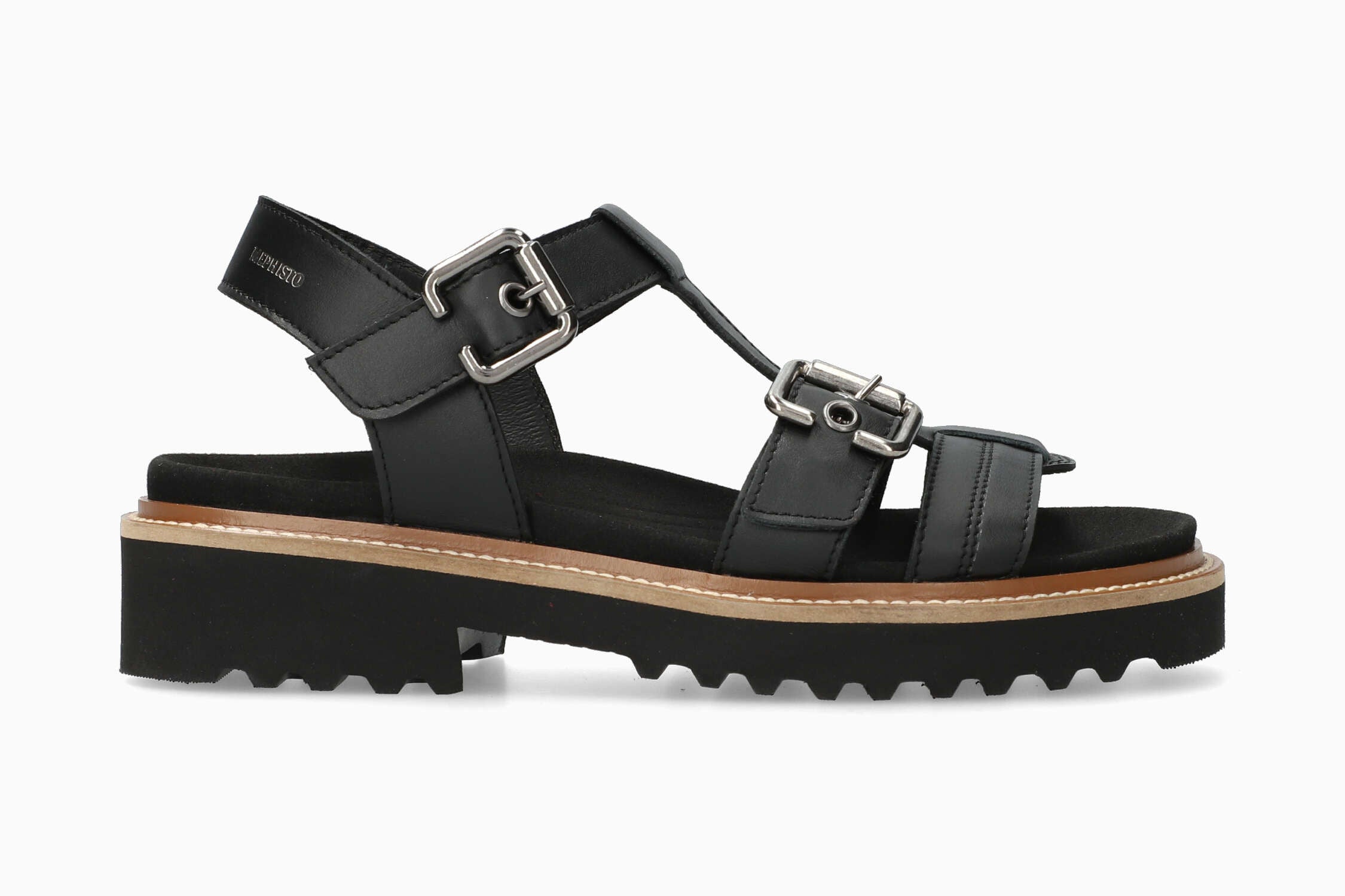 Sandales en cuir VALNY, MEPHISTO