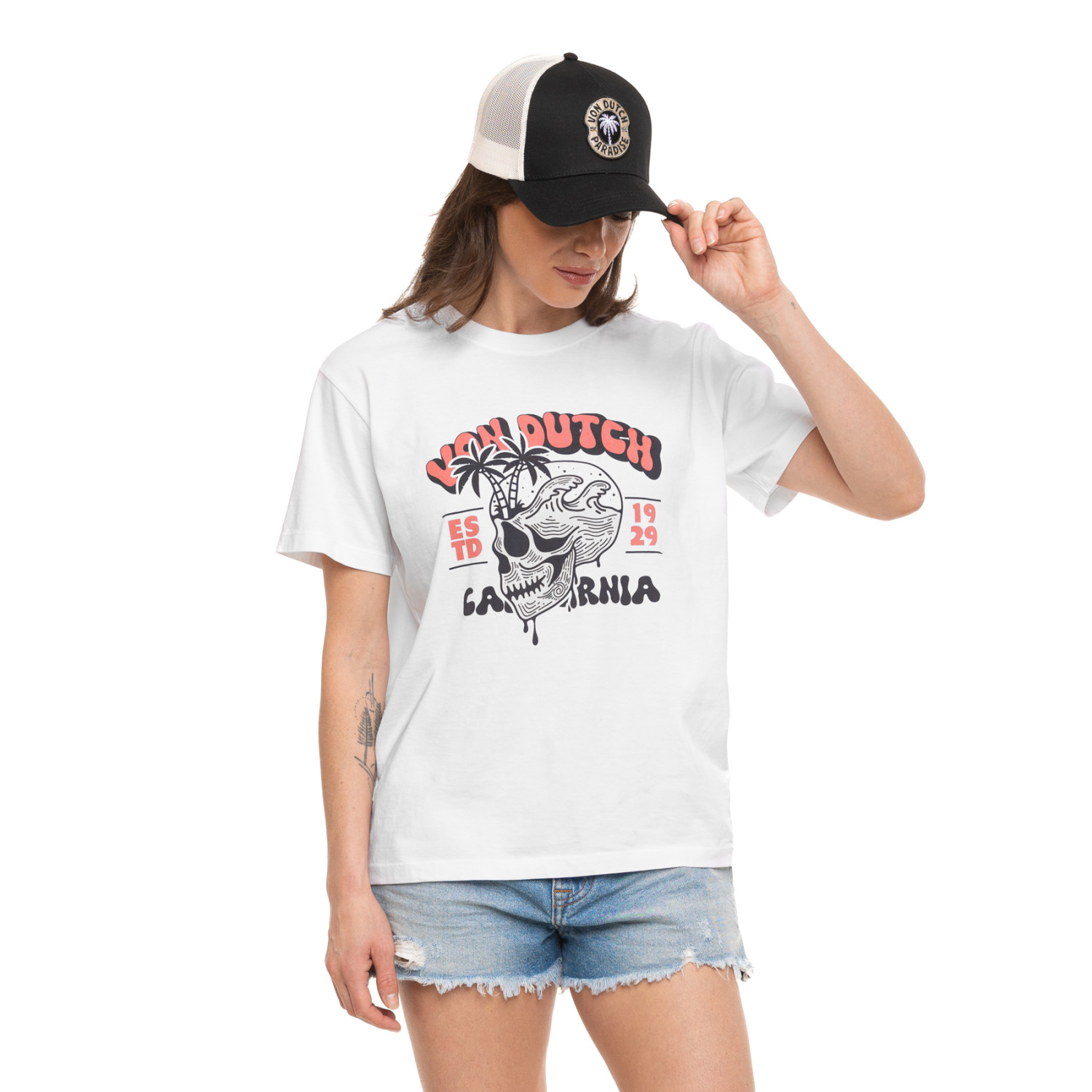 Tee shirt en coton VACATION, VON DUTCH