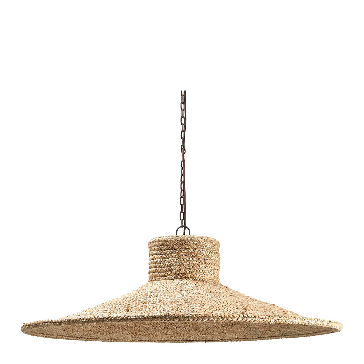 Suspension en jute, BLANC D’IVOIRE
