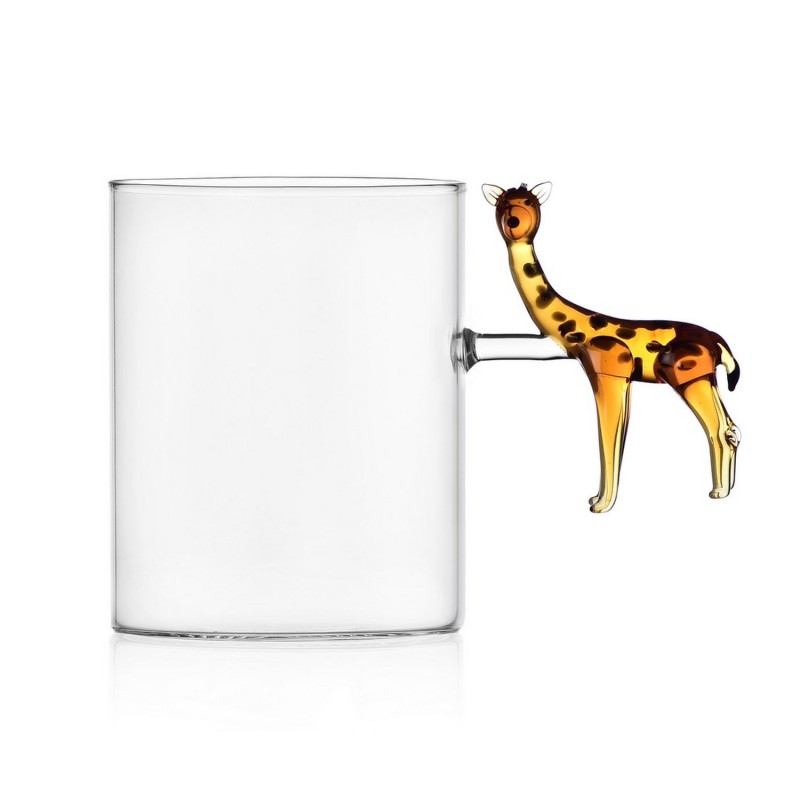 Mug verre anse girafe  SAVANNAH, ICHENDORF