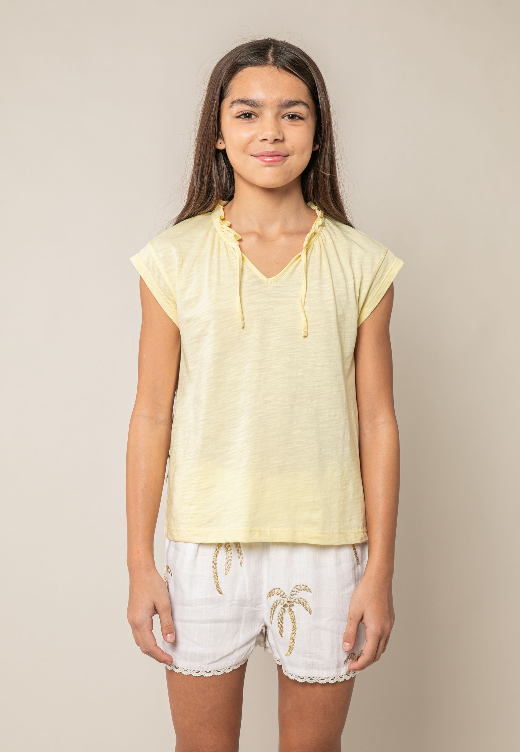 T-shirt fille en coton KAIA, DEELUXE