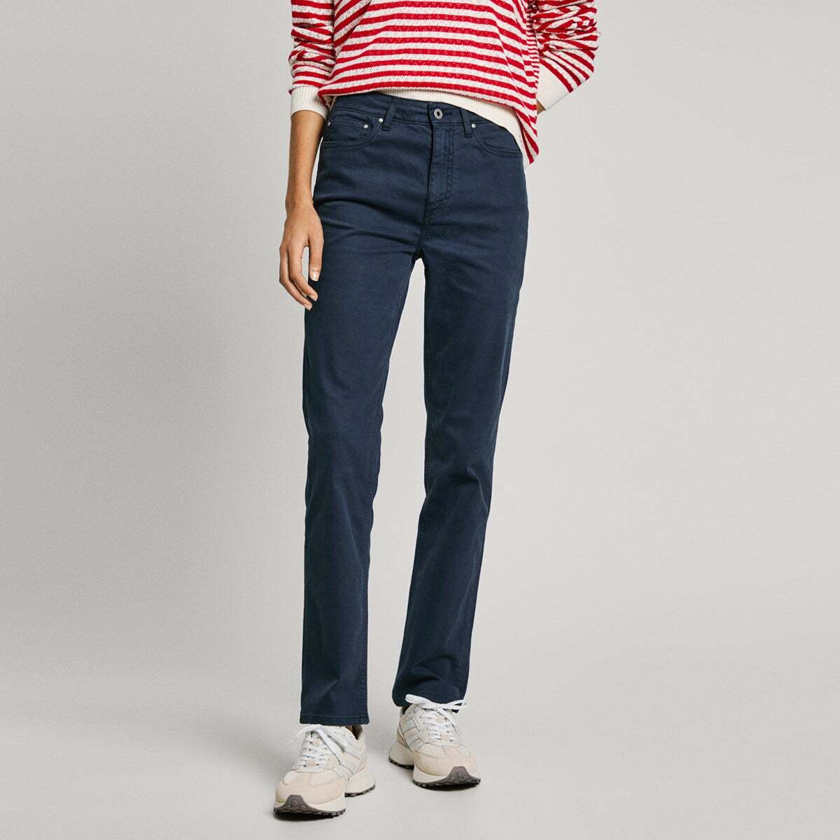 Pantalon Coupe Slim 5 Poches, PEPE JEANS