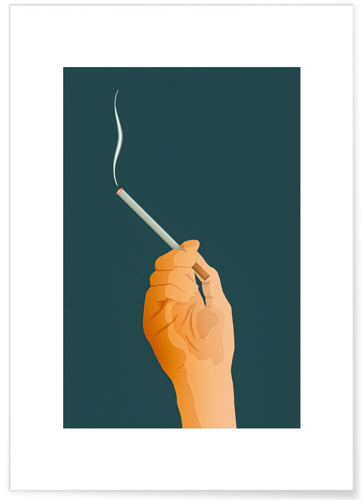 Affiche 'Cigarette', L'AFFICHERIE