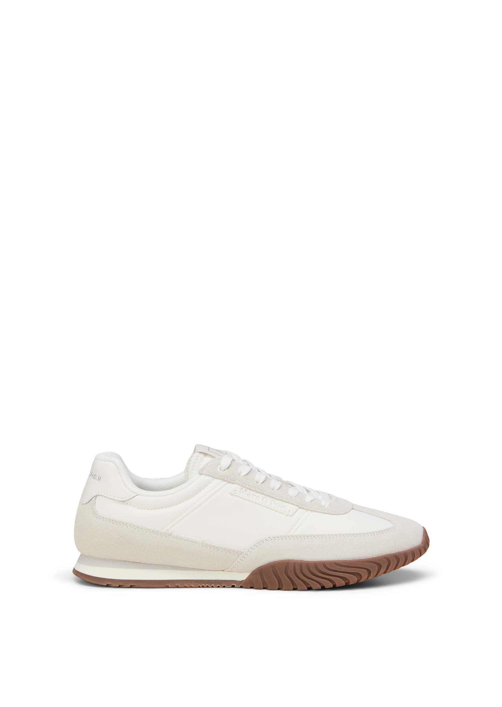 Baskets Modèle Gustaf en cuir et en nylon, MARC O'POLO