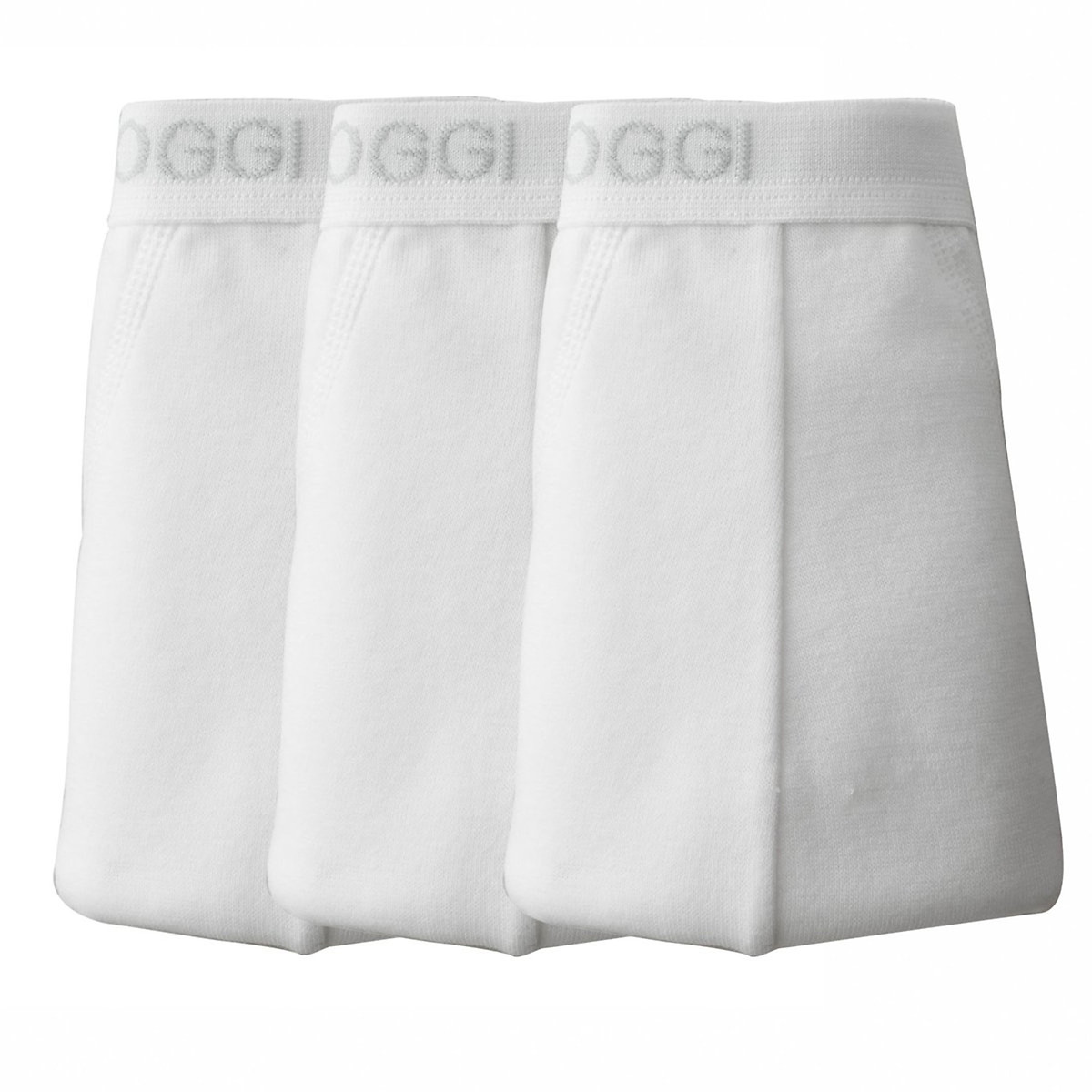 Image of Pack of 3 Closed Front Midi Briefs in Cotton