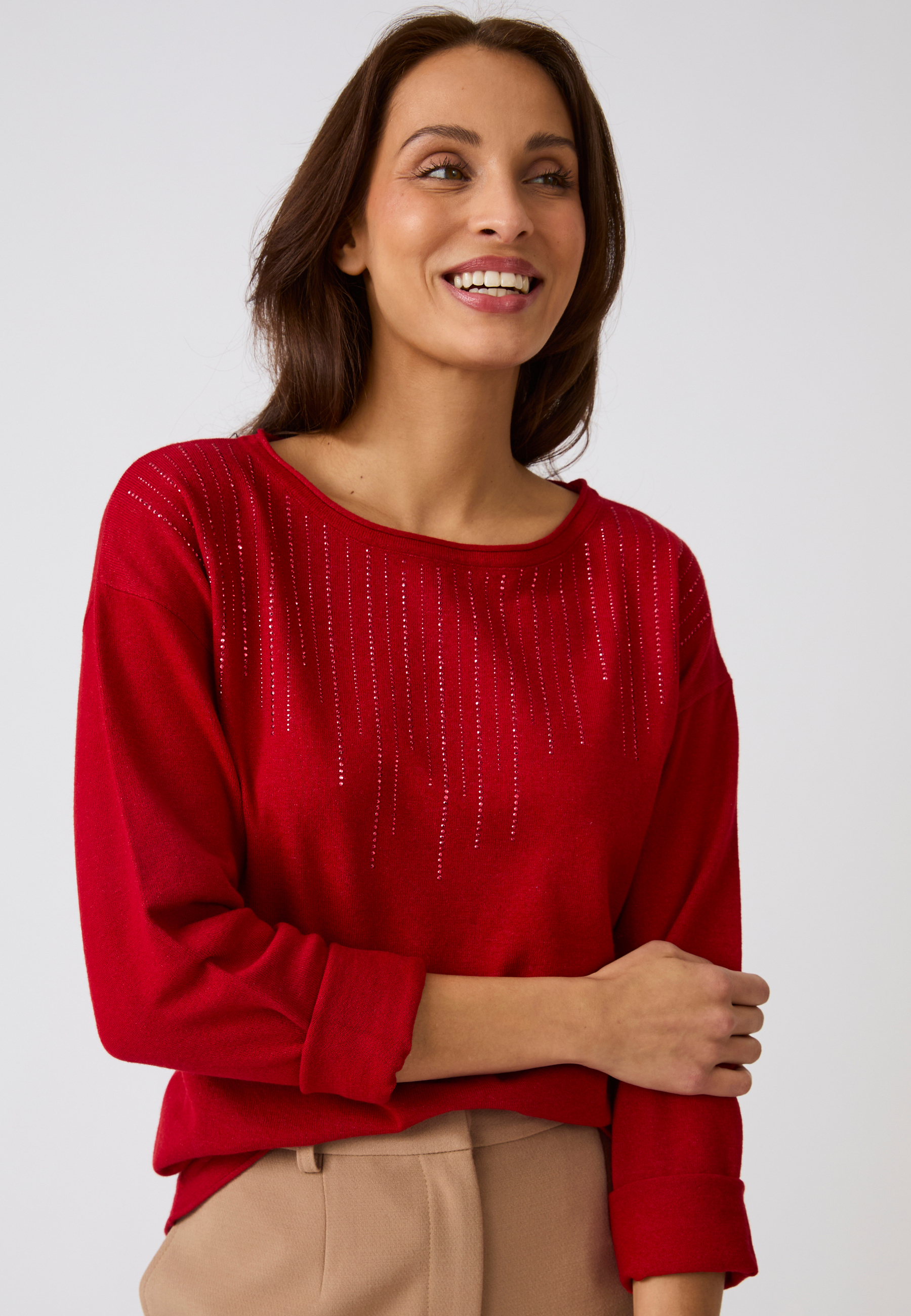 Pull à strass, DAMART