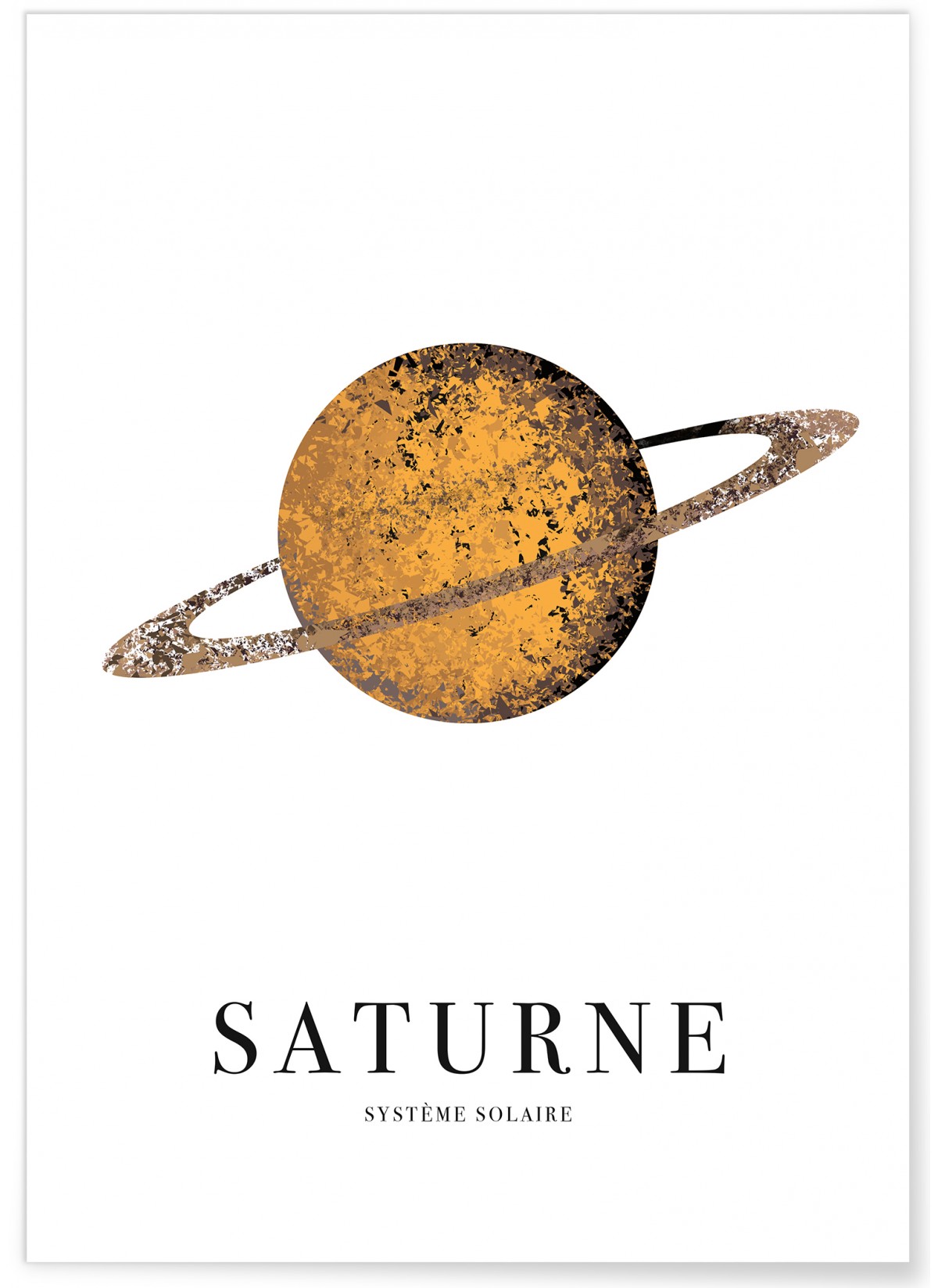 Affiche Saturne, L'AFFICHERIE