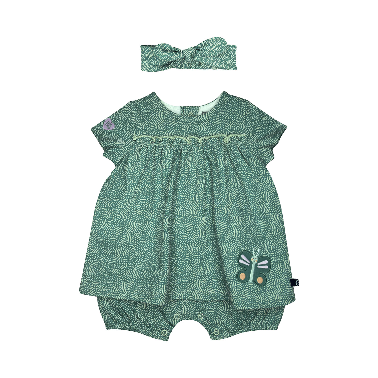 Combirobe bandeau nine naissance, SUCRE D'ORGE