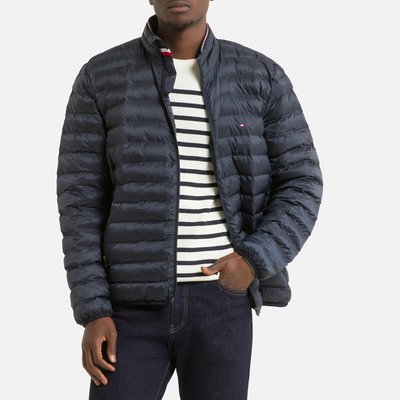Recycled Lightweight Packable Padded Jacket with High Neck TOMMY HILFIGER