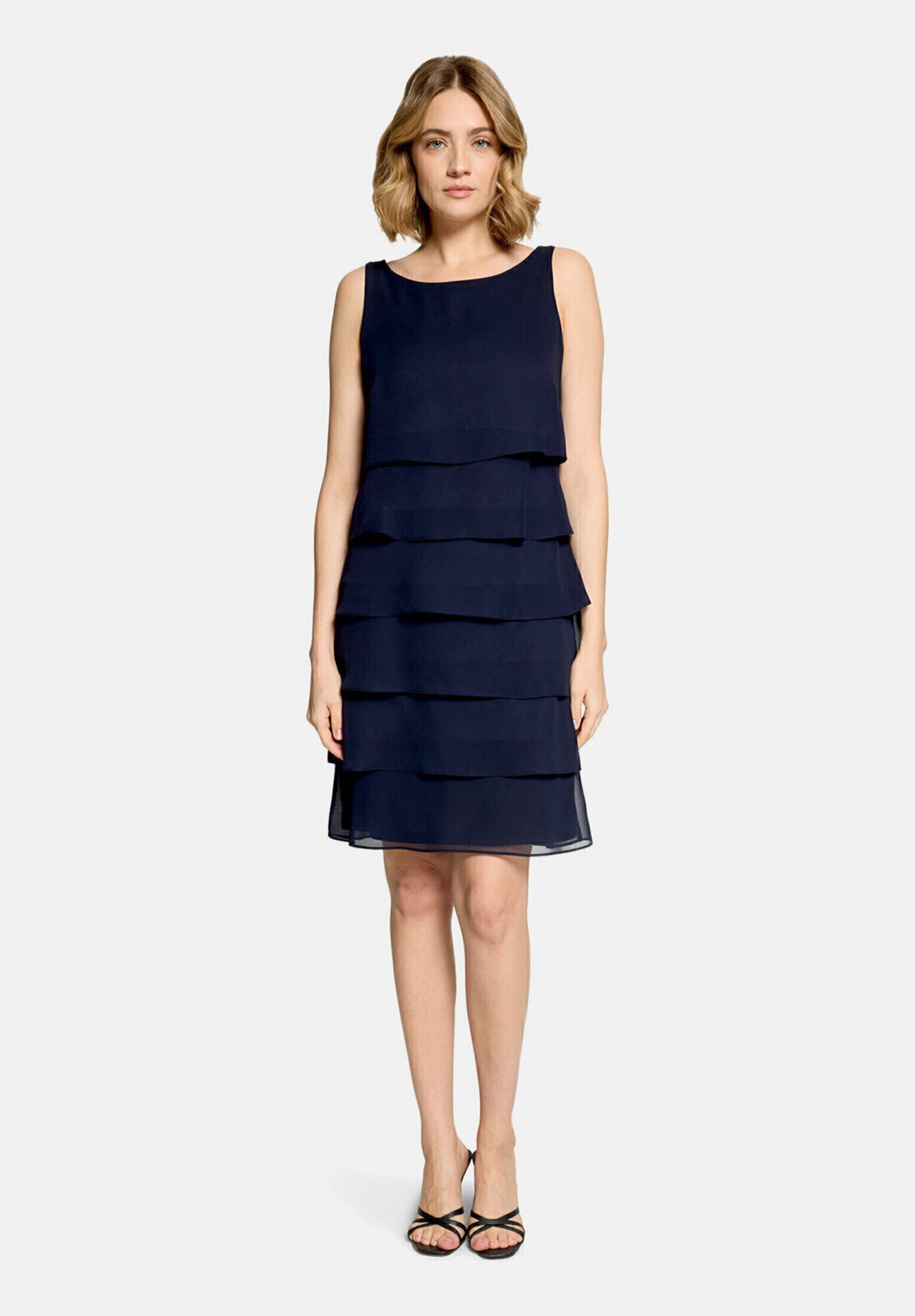 Robe de cocktail à volant, VERA MONT