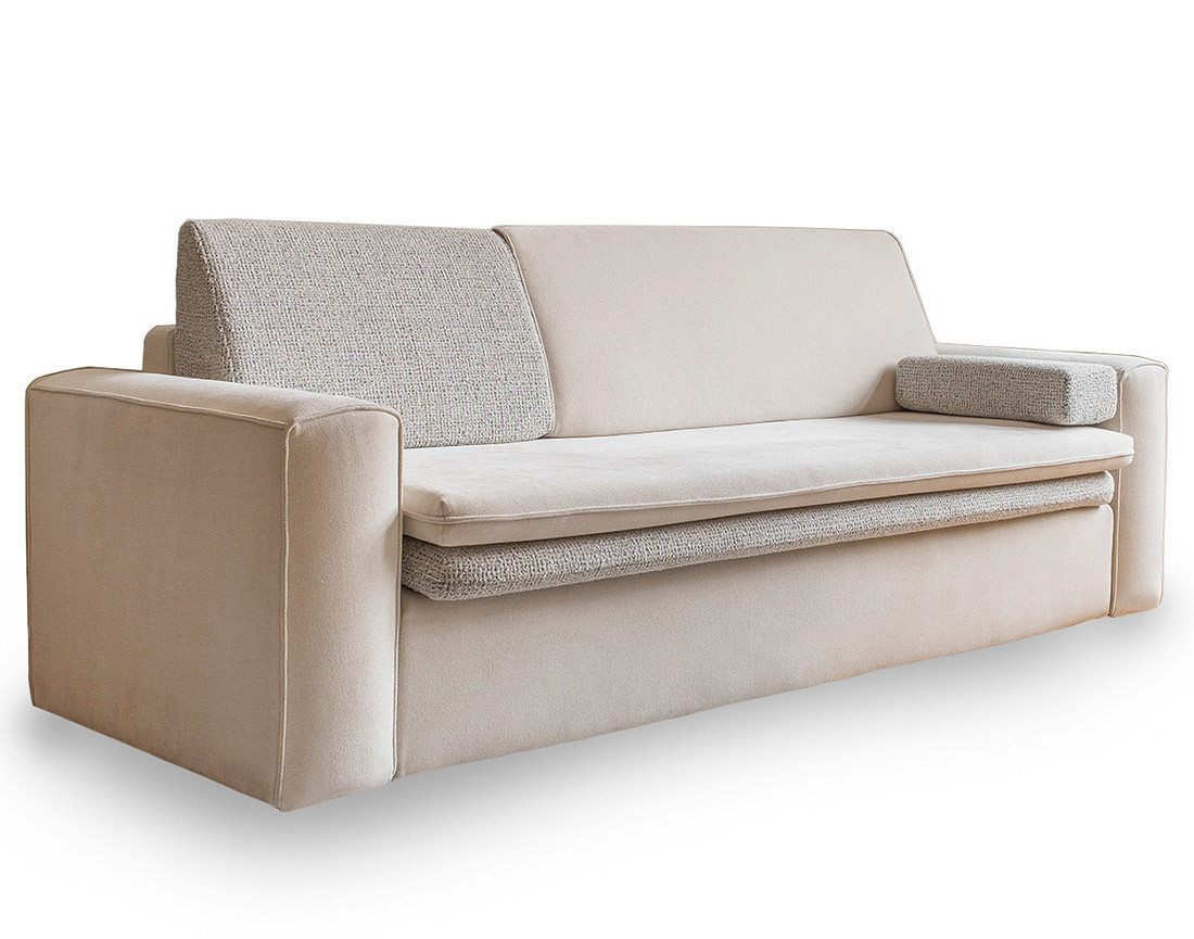 Canapé Convertible 3 places - WILSON, BEST MOBILIER