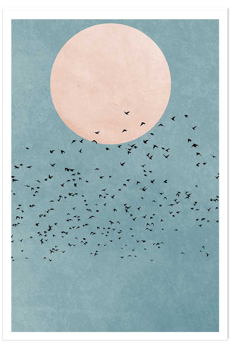 Affiche paysage Beauté du jour, HEXOA