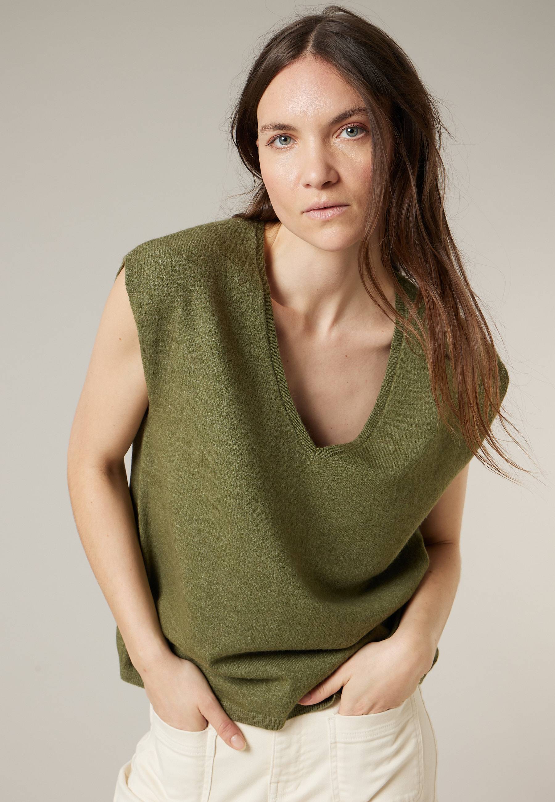Pull sans manches femme MIRIA, DEELUXE