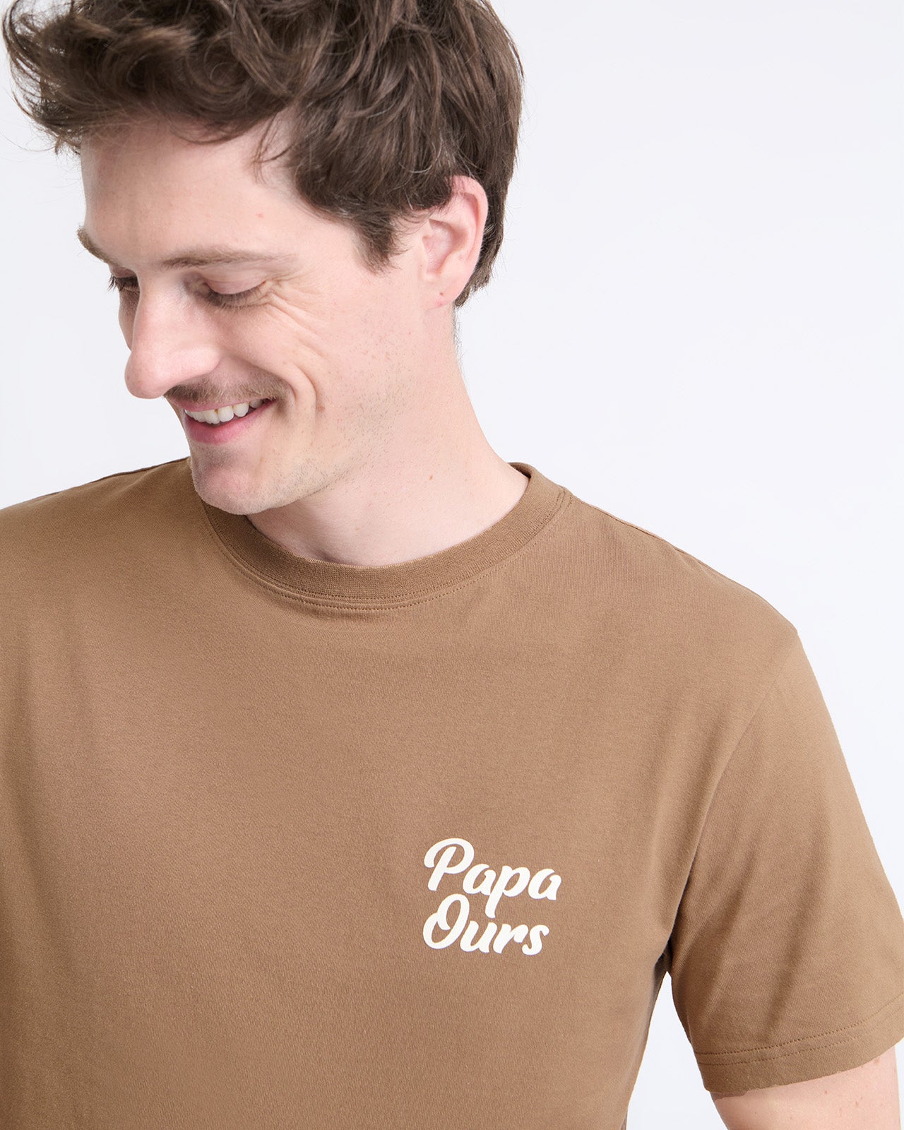 T-shirt Papa ours en coton bio, EMOI EMOI