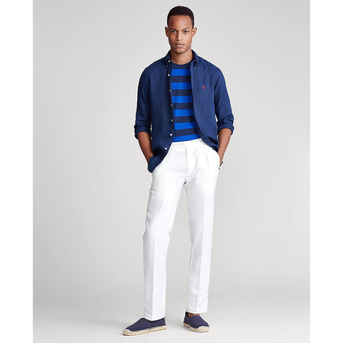 Linen custom fit shirt Polo Ralph Lauren La Redoute