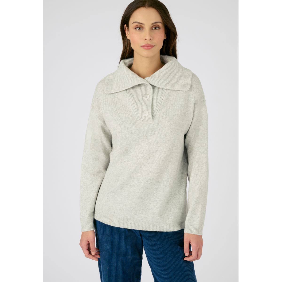 Pull col vareuse thermolactyl Damart La Redoute