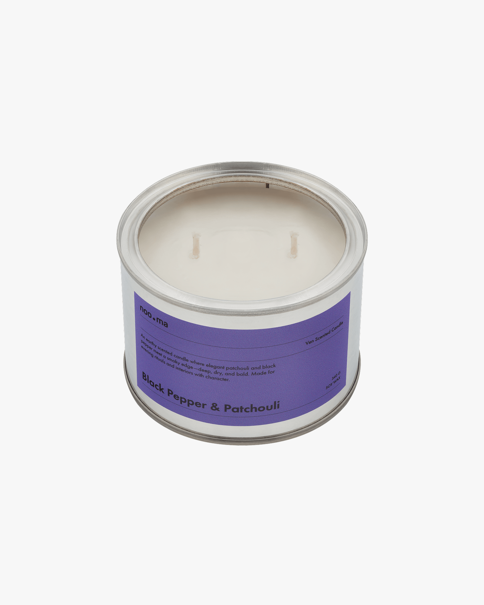 Bougie parfumée Ven - Poivre noir et Patchouli, NOO.MA