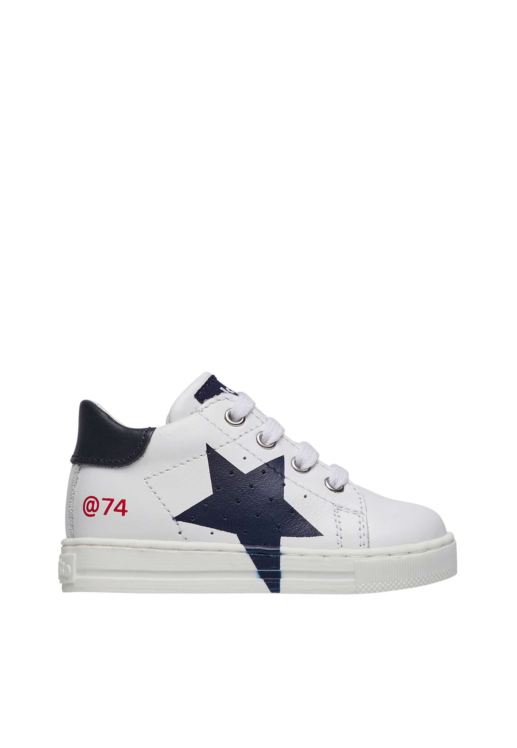 Sneakers en cuir avec étoile SALAZAR 3, FALCOTTO