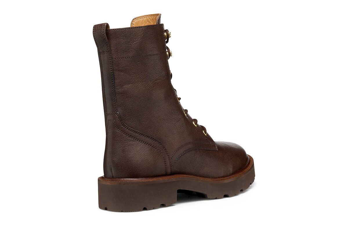 GEOX Botines de piel con cordones NORIZE — photo 3