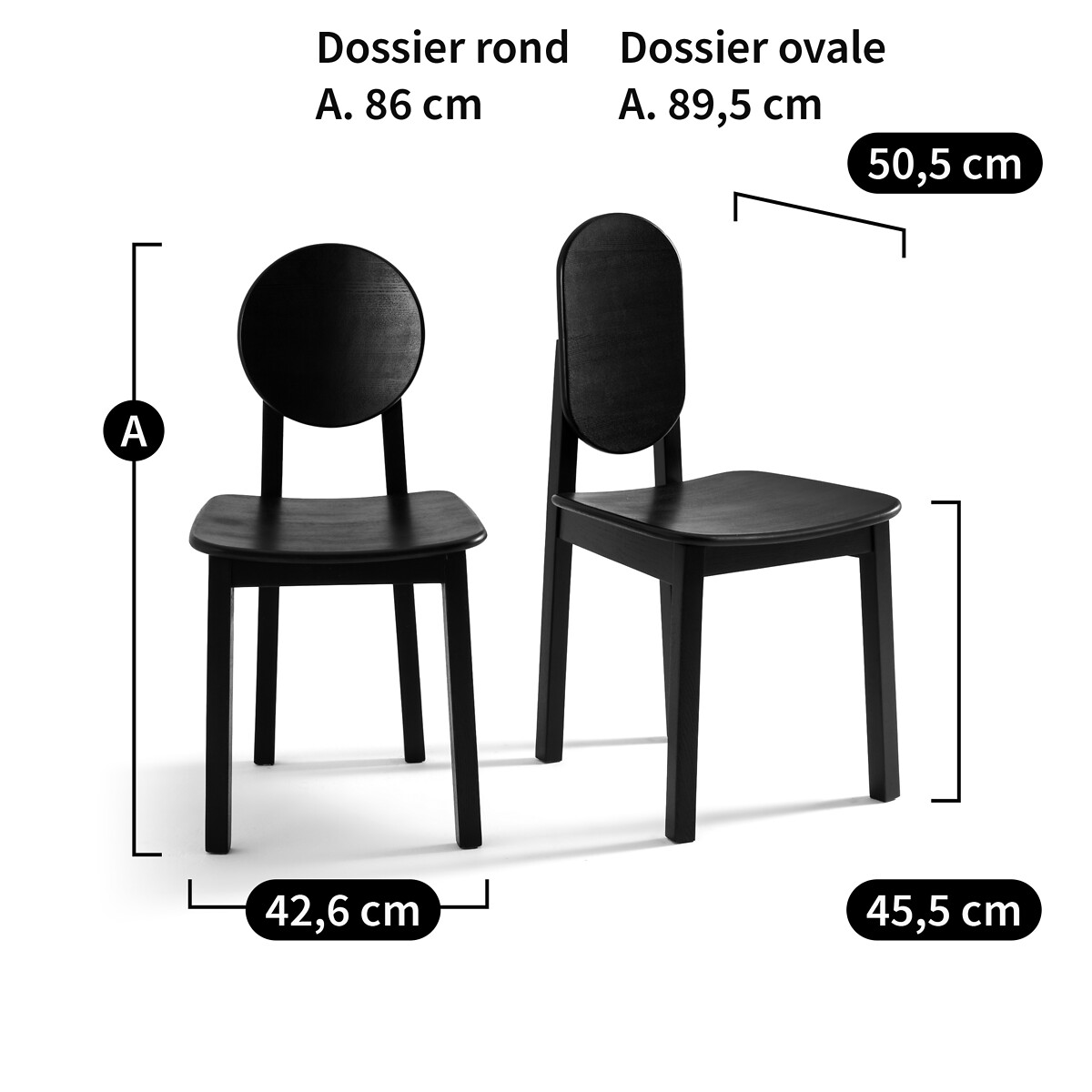 Lote de 2 fundas de silla, scenario La Redoute Interieurs