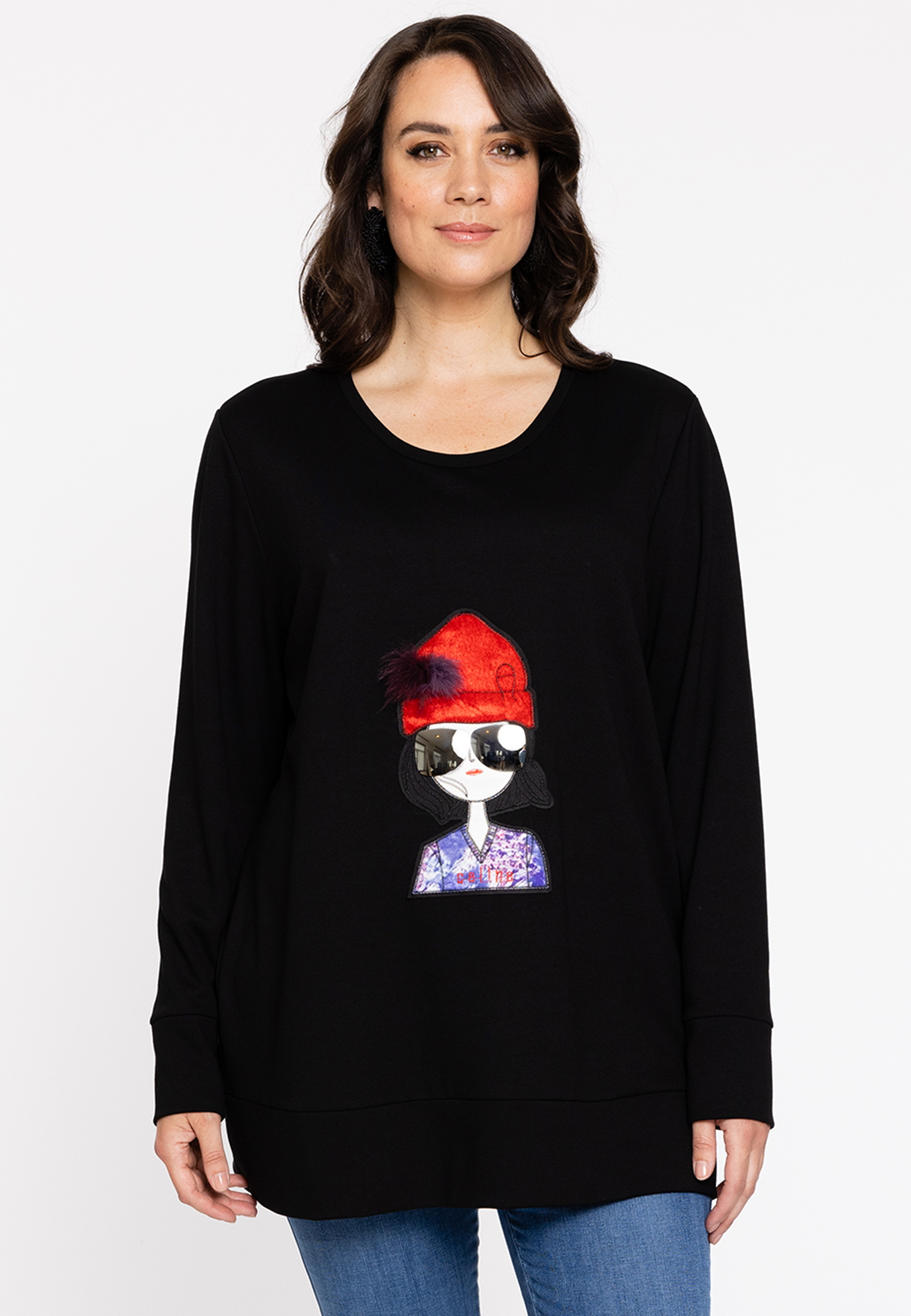 Sweatshirt avec manches longues, YOEK