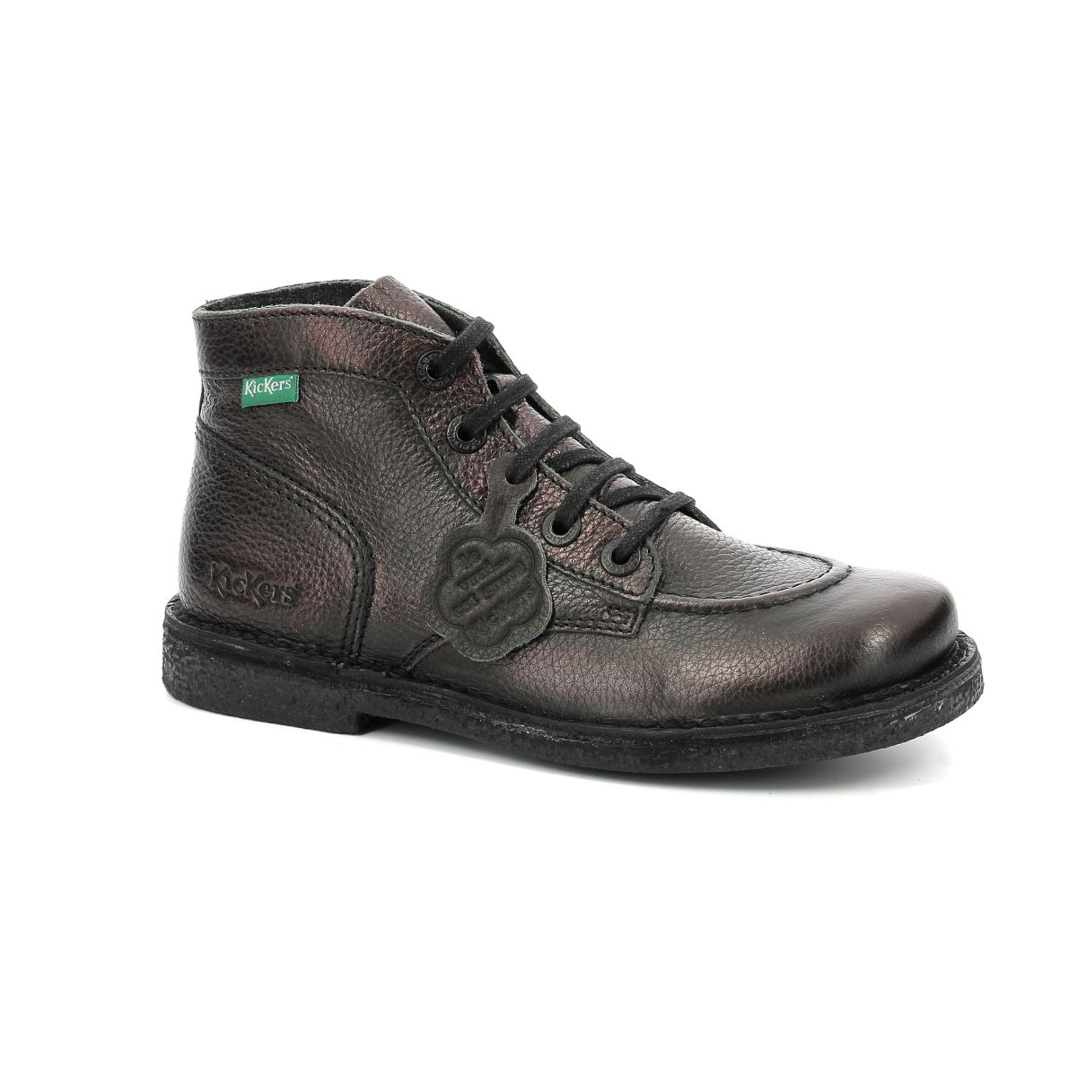 Bottillons cuir legendiknew marron pewter Kickers La Redoute