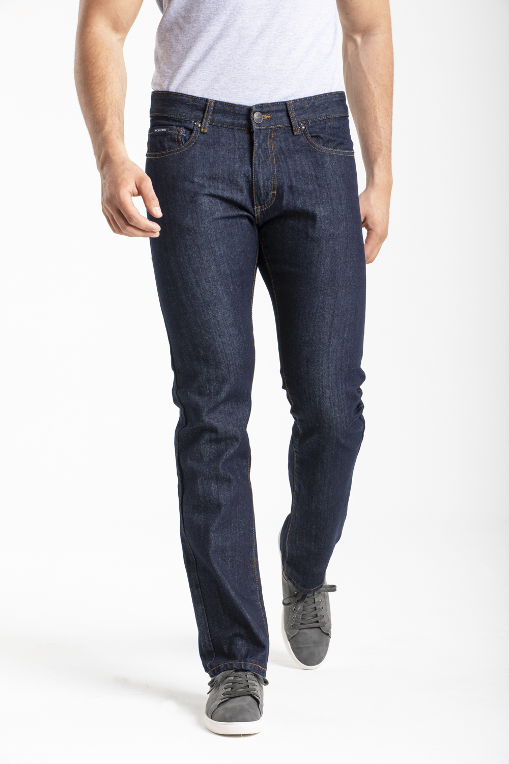 Jeans Rica Lewis Coupe Droite Bleu Délavé - Taille 40, Occasion Très Bon état