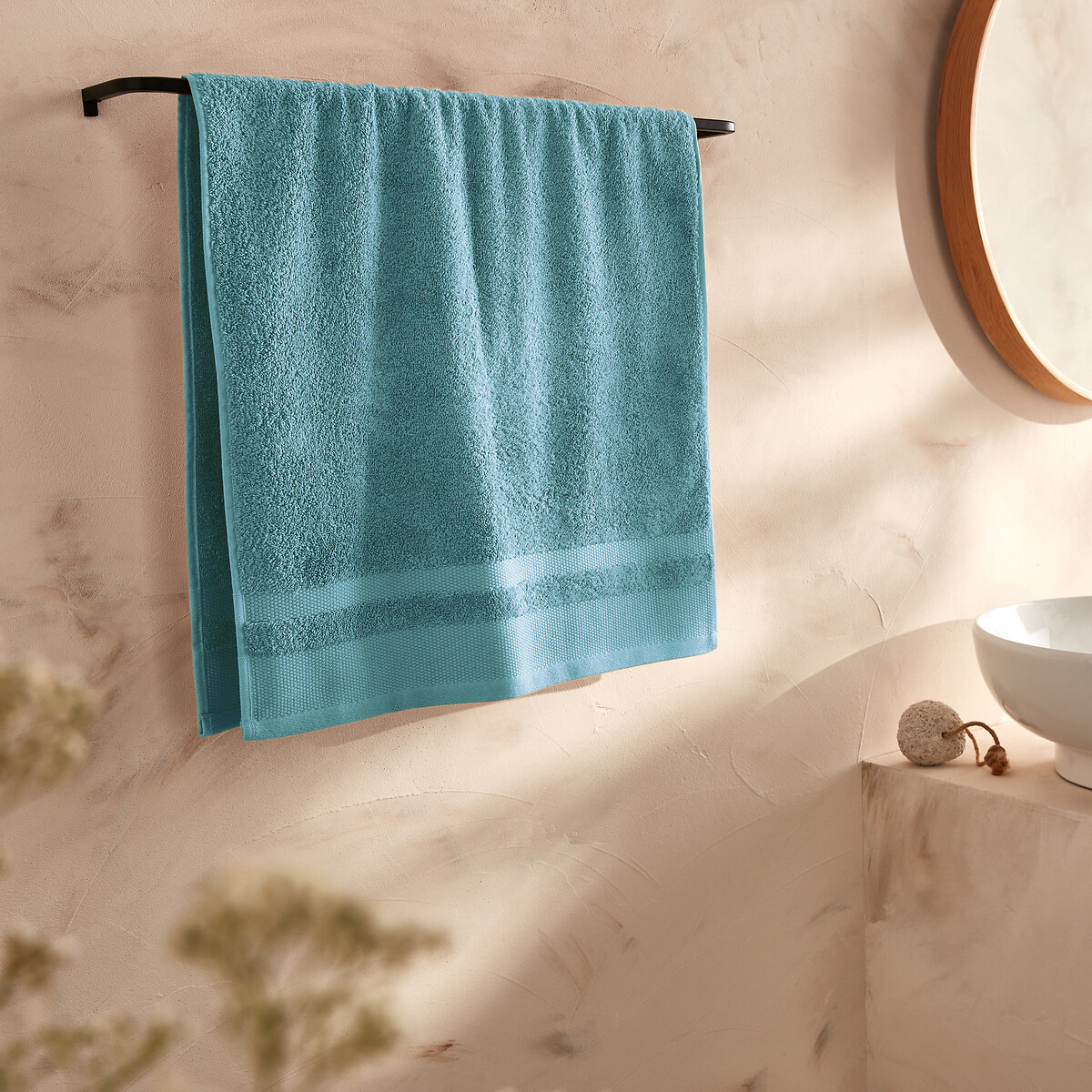Serviette éponge coton peigné 600g/m2, Kheops