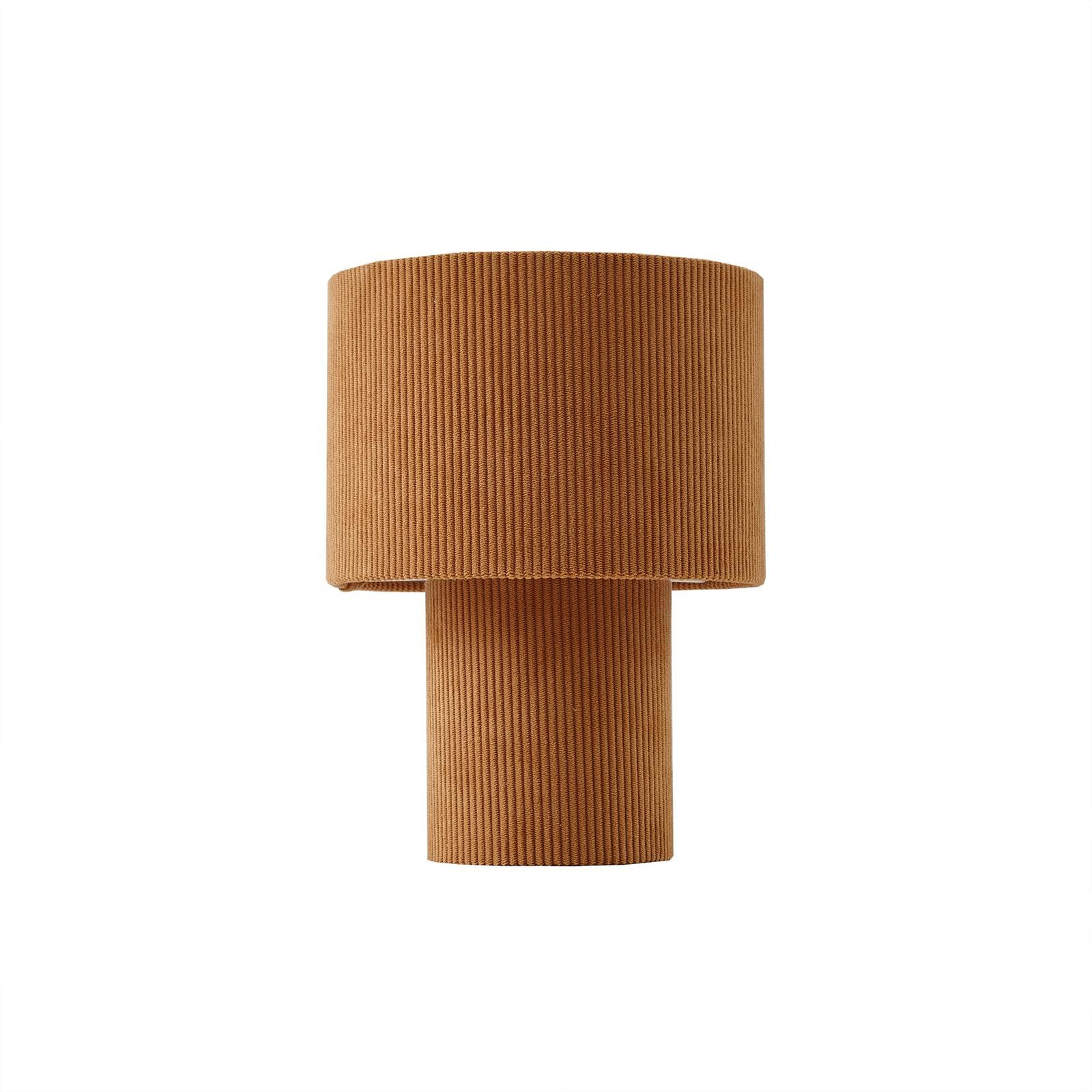 Lampe à poser en textile moderne, Jone, LINDBY