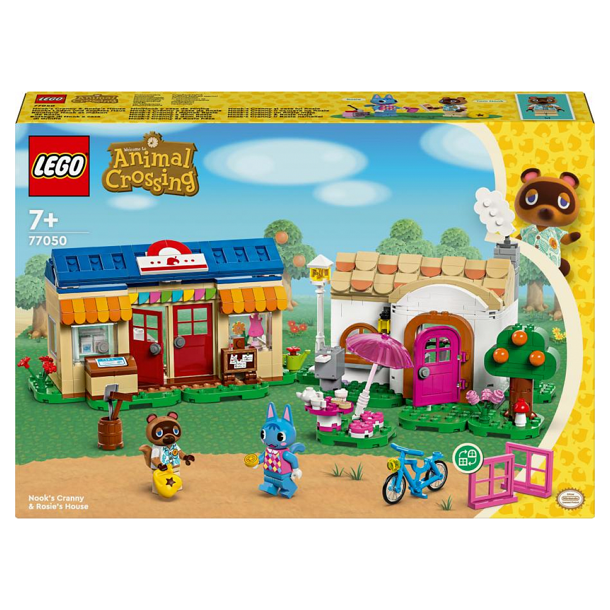 77050  Animal Crossing Boutique Nook et maison de Rosie, LEGO