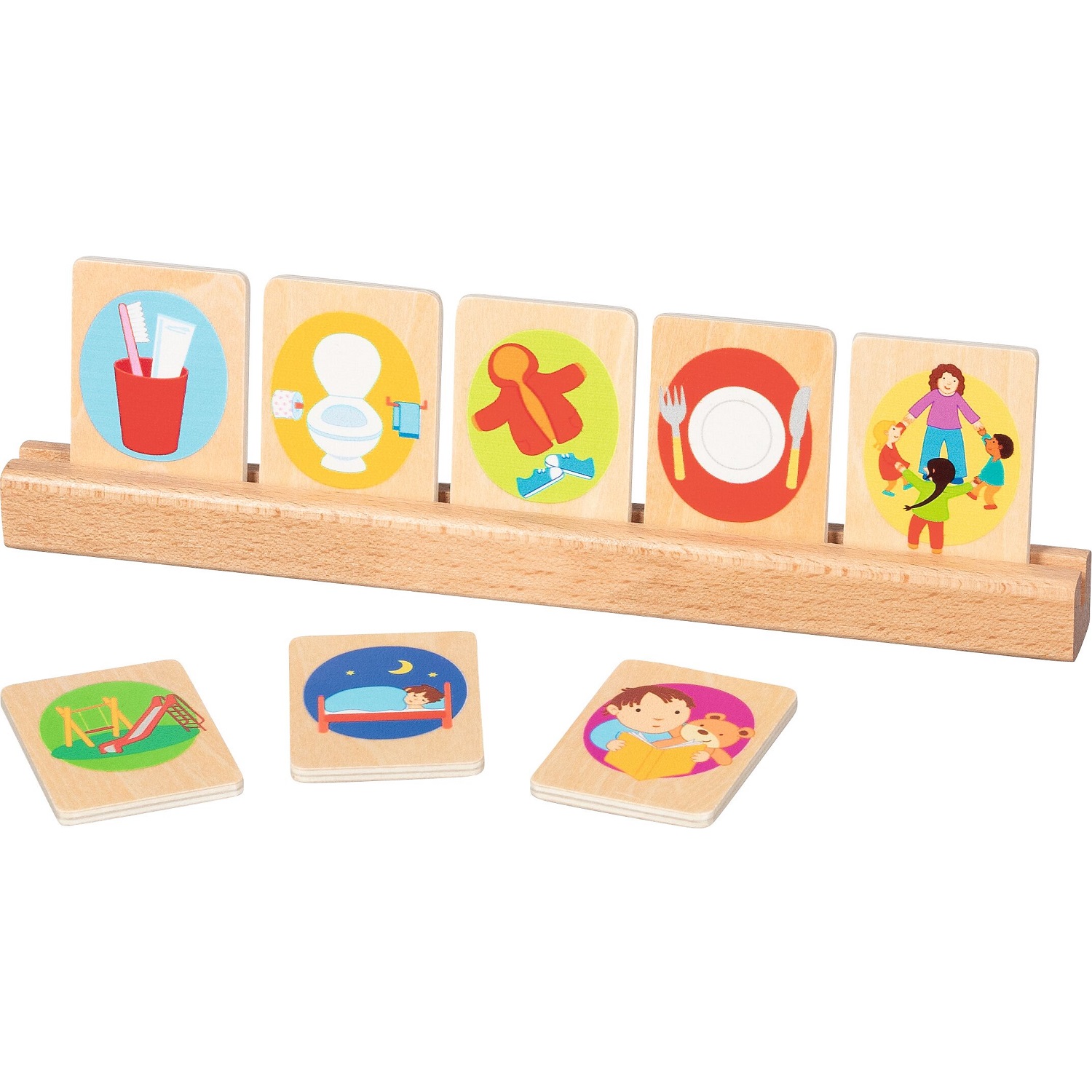 Cartes d'activités quotidiennes pour enfant, GOKI