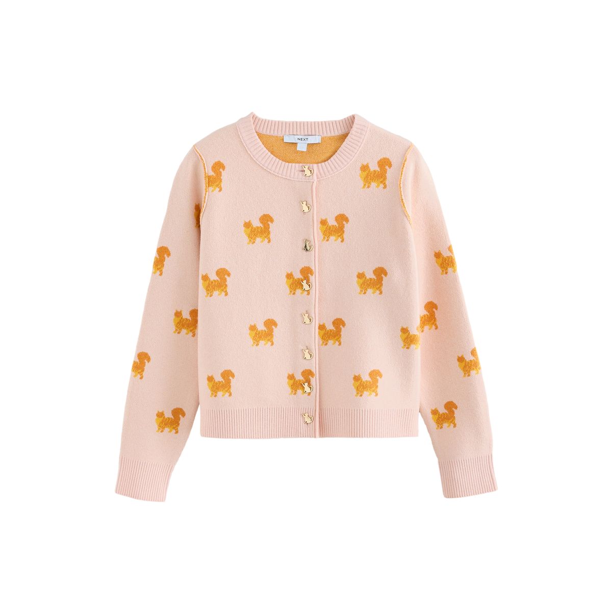Cardigan col rond ultra-doux, NEXT